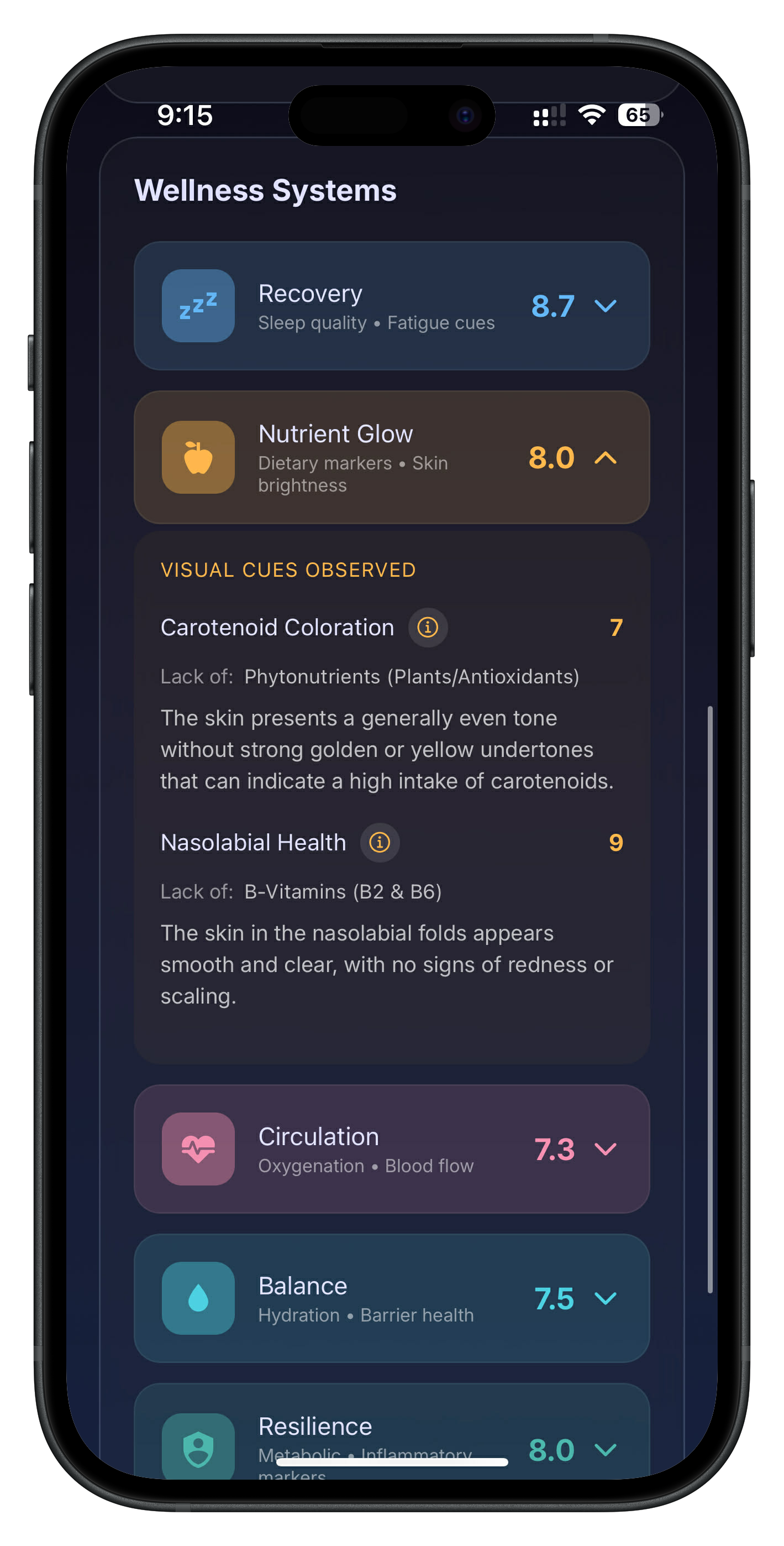 Wellness Systems Details
